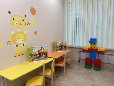 Кабинет дополнительного образования по  развитию интеллектуально-творческих способностей на основе лего – конструирования 3-й корпус